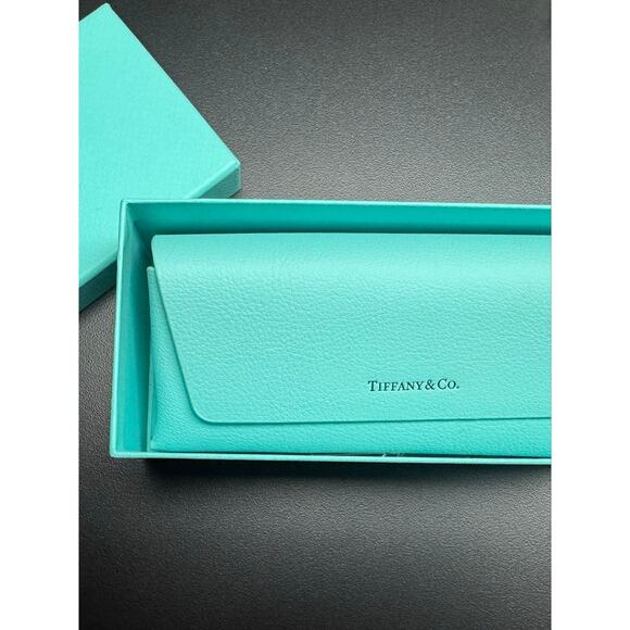 New Authentic Tiffany & Co. Eyewear Case Set w/ Gift Box & Cleaning Cloth main image 6